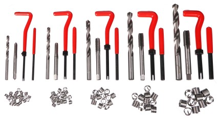 Menetrögzítő készlet MECHANIC THREAD SET 131, M5 - M12