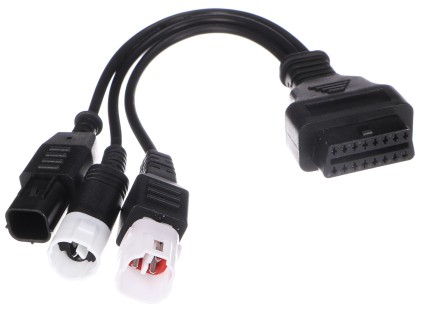 OBD-II adapter 3-tűs/4-tűs/6-tűs Yamaha és Honda motorkerékpárokhoz MECHANIC CABLE 22