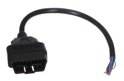 OBD-II hosszabbító kábel férfi csatlakozóval, 16 tűvel, 30 cm-es vezetékekkel MECHANIC CABLE 28