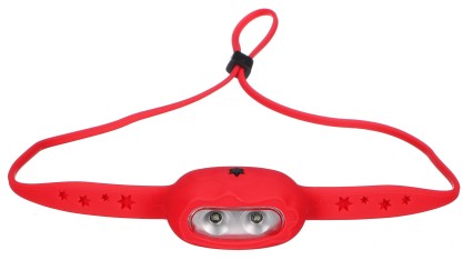 Fejlámpa rugalmas pánttal HEADLAMP STAR, 120 lm, LED, USB