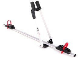 Tetőre szerelhető kerékpártartó ROOF BIKE, 132 cm hosszú, 15 kg teherbírás