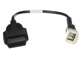 OBD-II adapter 6-tűs Kawasaki motorkerékpárokhoz MECHANIC CABLE 17