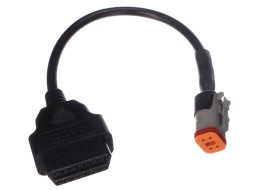 OBD-II adapter 4-tűs Harley-Davidson motorkerékpárokhoz MECHANIC CABLE 20