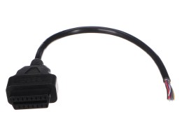 OBD-II hosszabbító kábel női csatlakozóval, 16 tűvel, 30 cm-es vezetékekkel MECHANIC CABLE 27