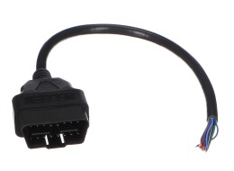 OBD-II hosszabbító kábel férfi csatlakozóval, 16 tűvel, 30 cm-es vezetékekkel MECHANIC CABLE 28