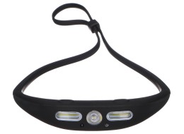 Fejlámpa rugalmas pánttal és érzékelővel HEADLAMP SENSOR 1, 160 lm, XPG LED, COB, USB